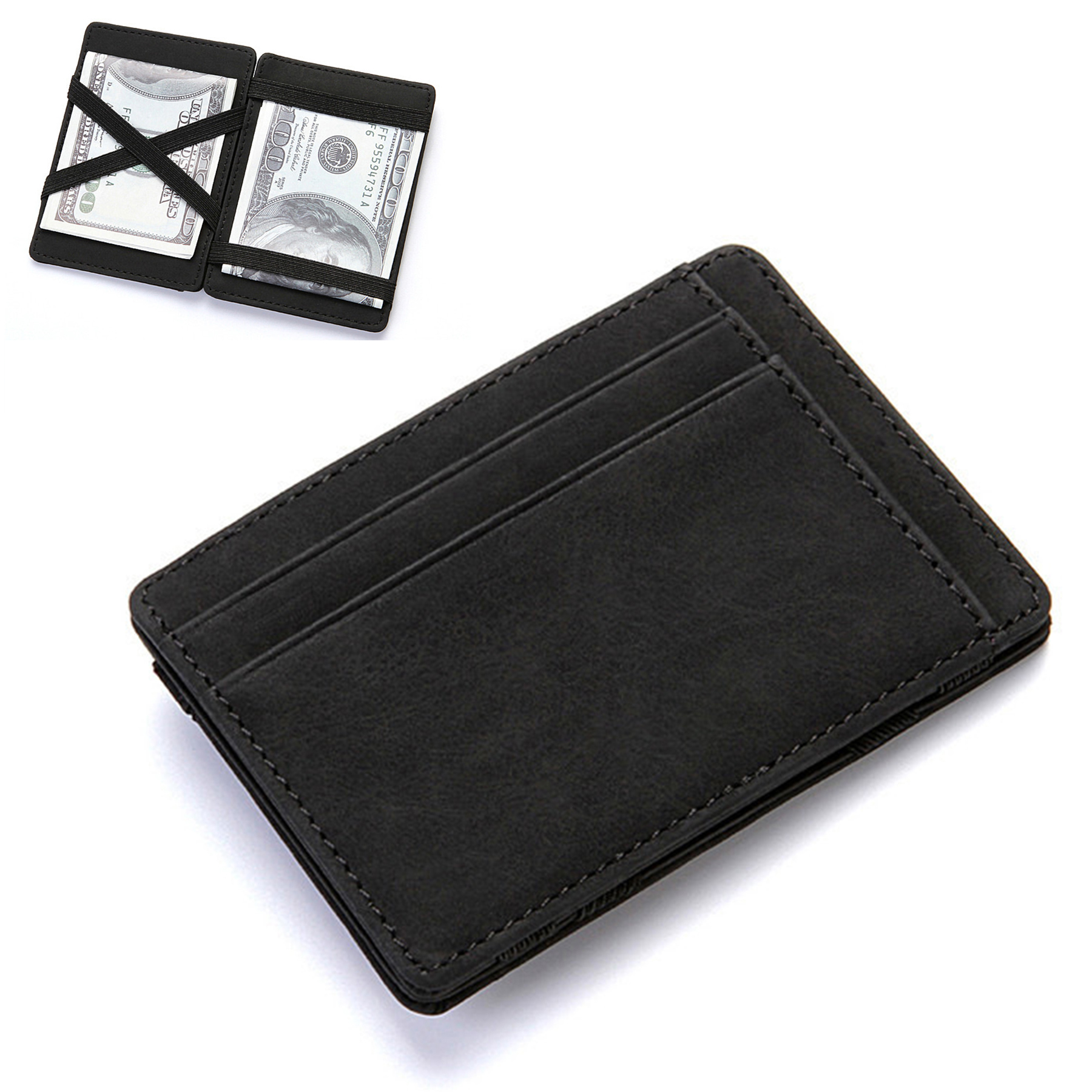 PU Creative Magic Flip Wallet 2