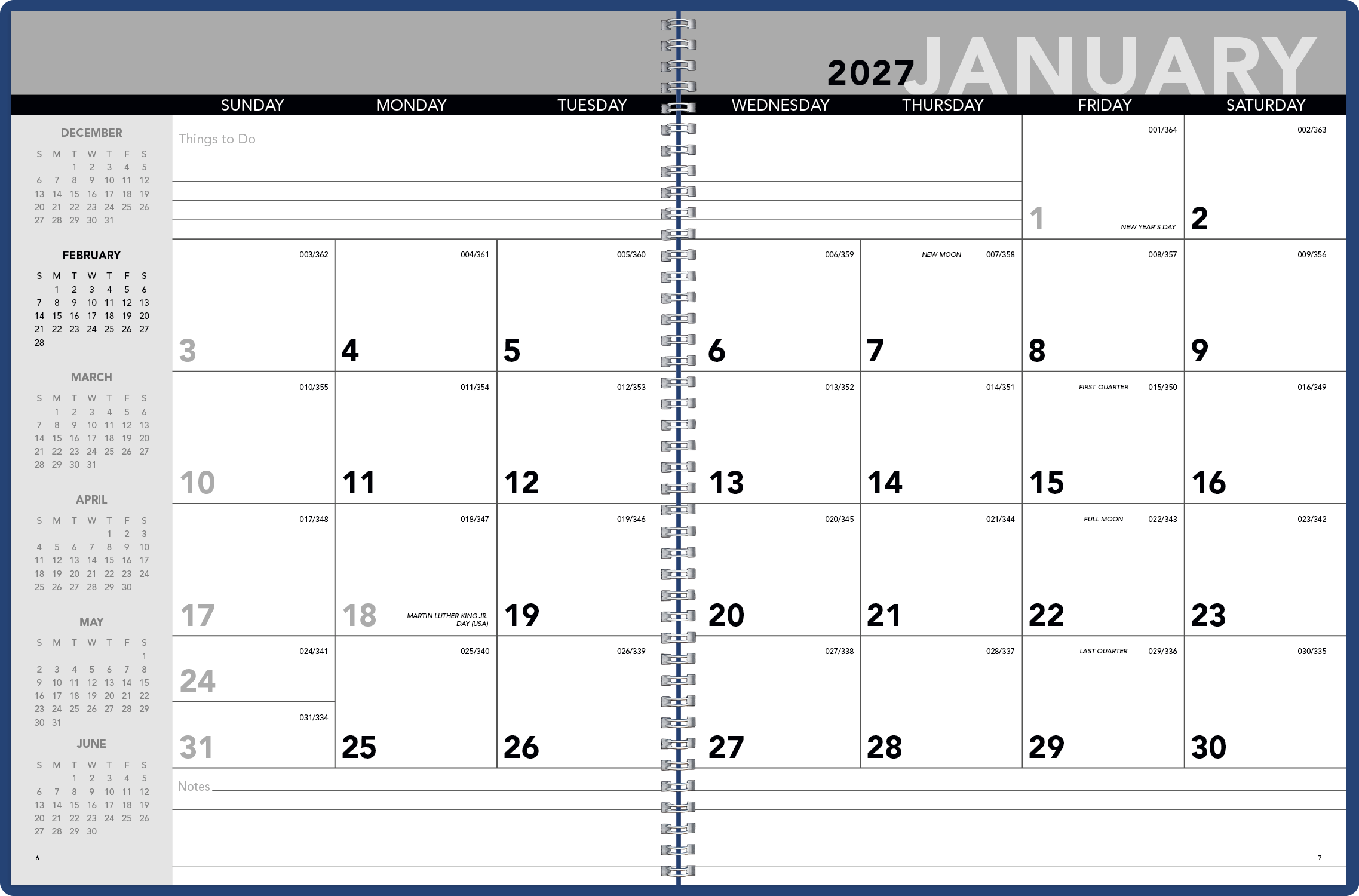 Triumph® Calendars Monthly Planner 144