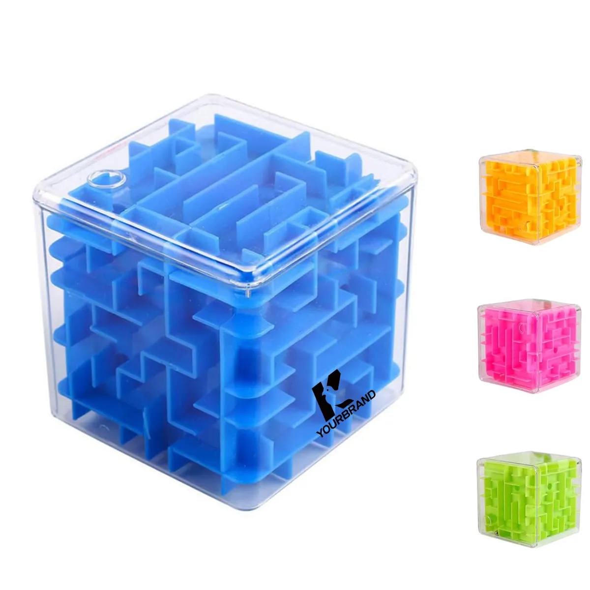 Stock Stress Reliever Toy 3D Rolling Ball Six Sided Maze 3