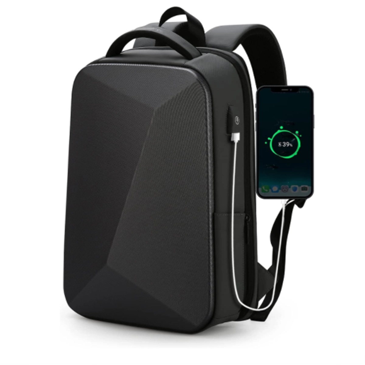 Laptop Backpack For Men 15.6 Inch Hard Shell Anti-Theft 2