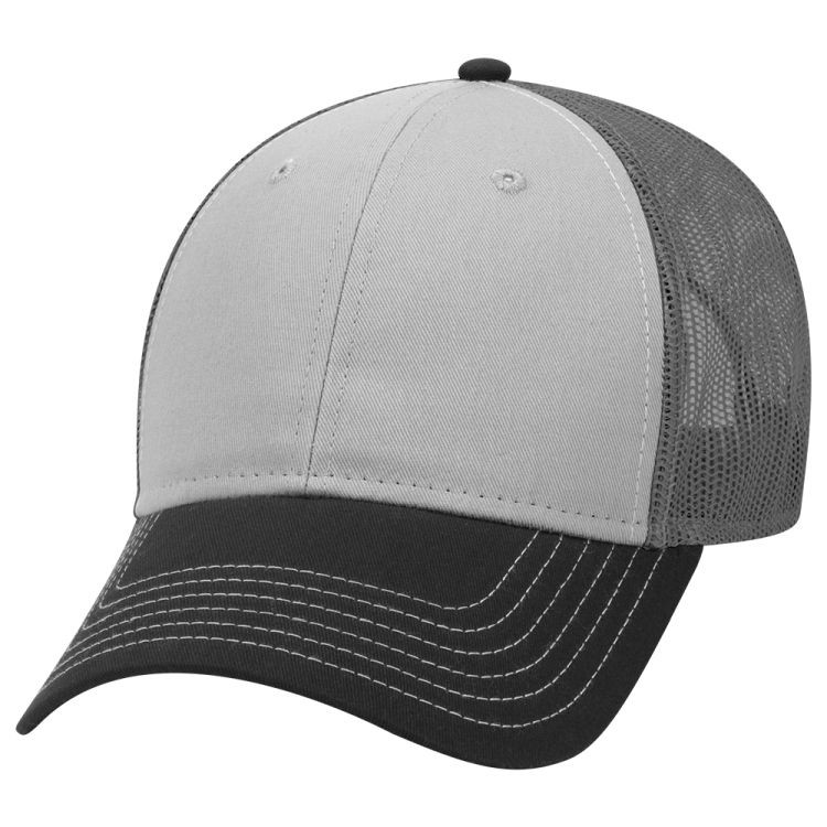 OTTO CAP® 6 Panel Low Profile Mesh Back Trucker Hat 280