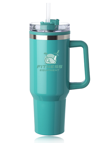 40 oz. Hugo Plastic Interior Stainless Steel Travel Mugs 18