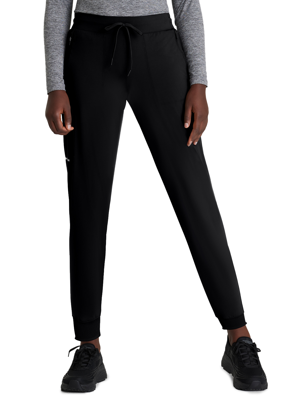 Skechers Slip-Ins - Women's Five-Pocket Ribbed Cuff Pace Jogger Scrub Pant 25