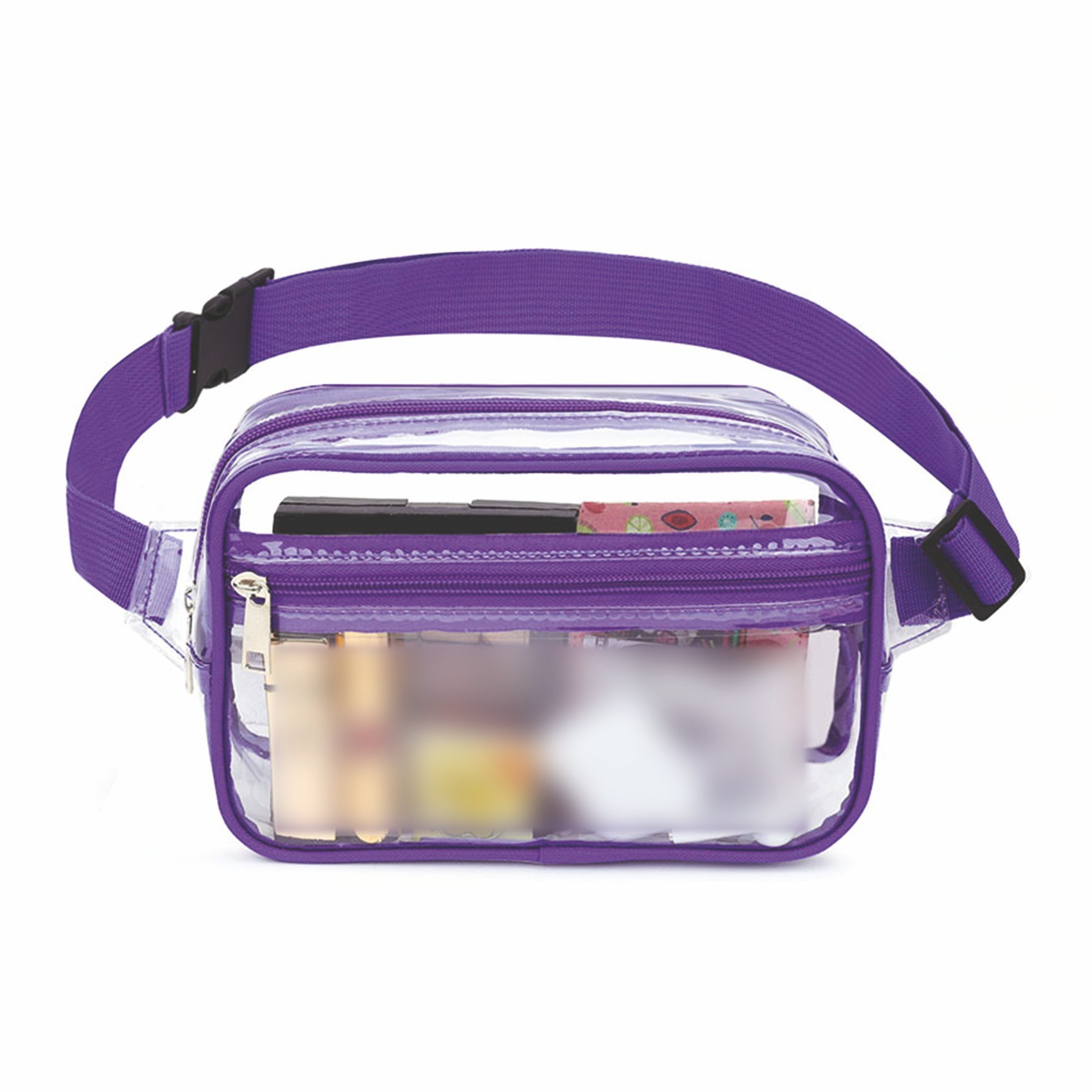 PVC Transparent Multi Color Fanny Pack 7