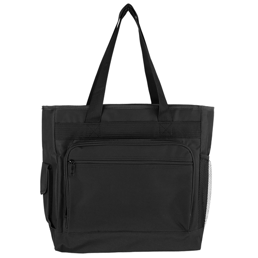Zippered Tote Bag w/ Briefcase 1