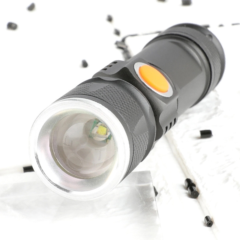 Custom Rechargeable Zoom Mini LED Flashlights 2