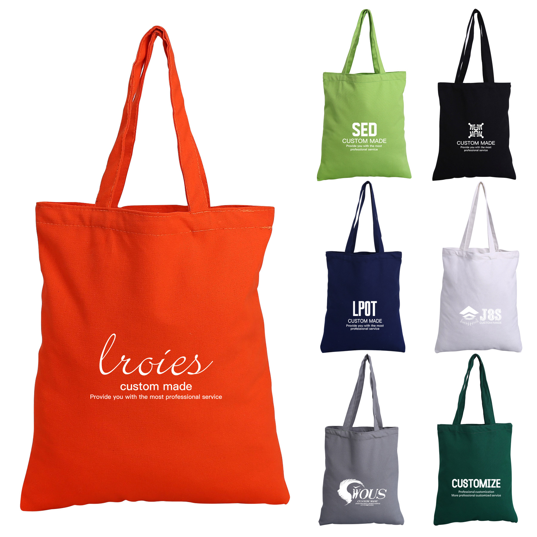 Canvas Bag, custom tote bag with logo imprint 7