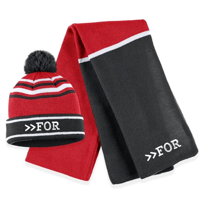 Knit Hat and Scarf Combo 3