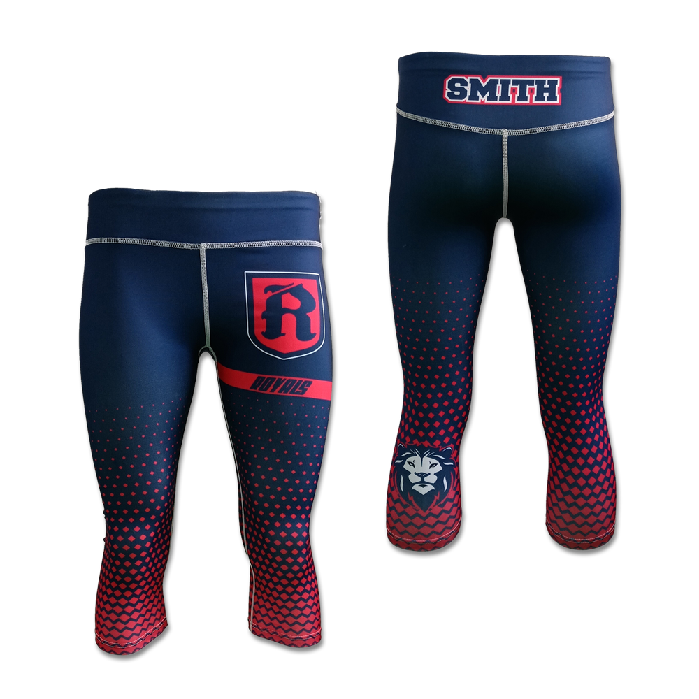 Women's Stretch Midcalf Baselayer Compression Pants 1