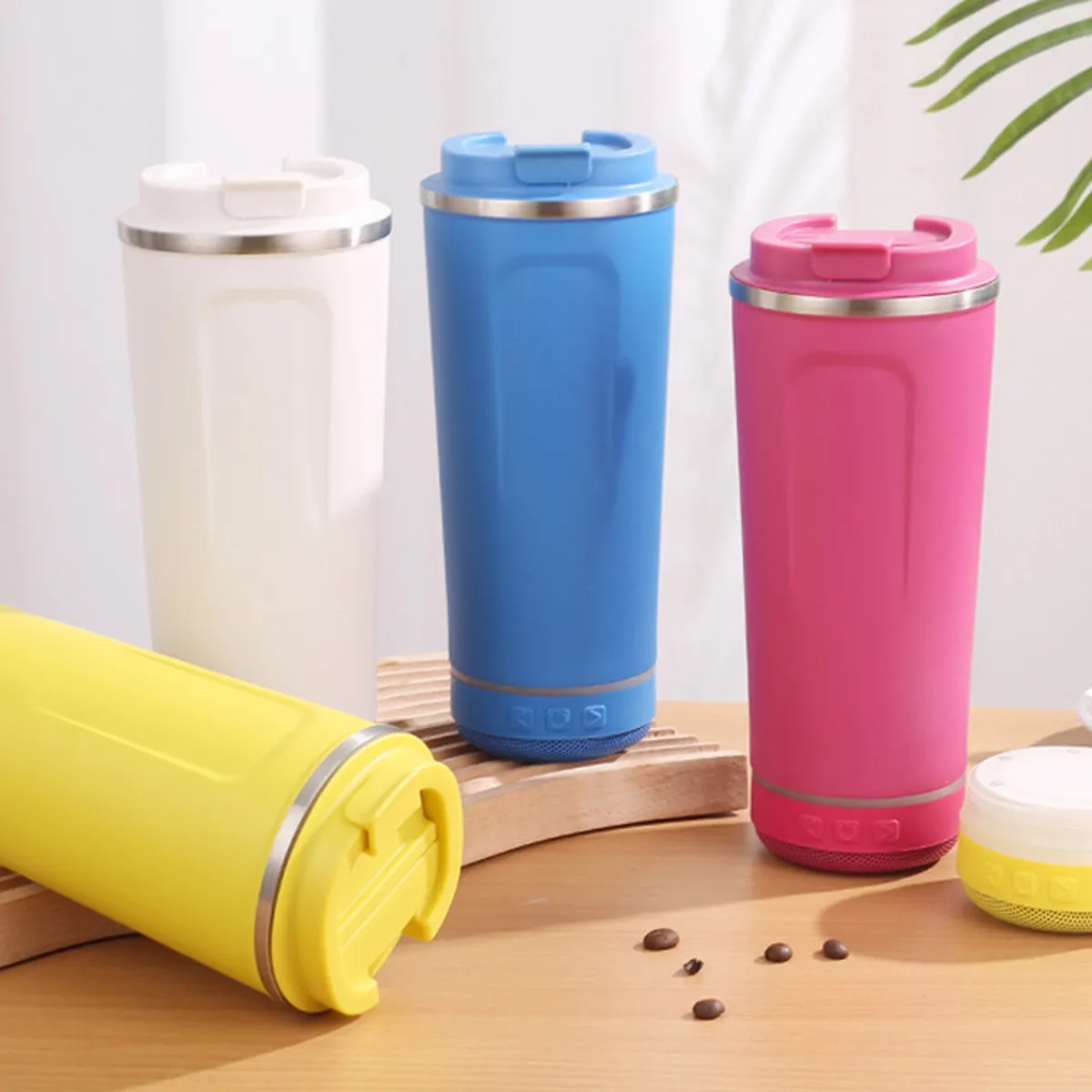16 Oz. Insulated Tumbler With Integrated Wireless Speaker 2
