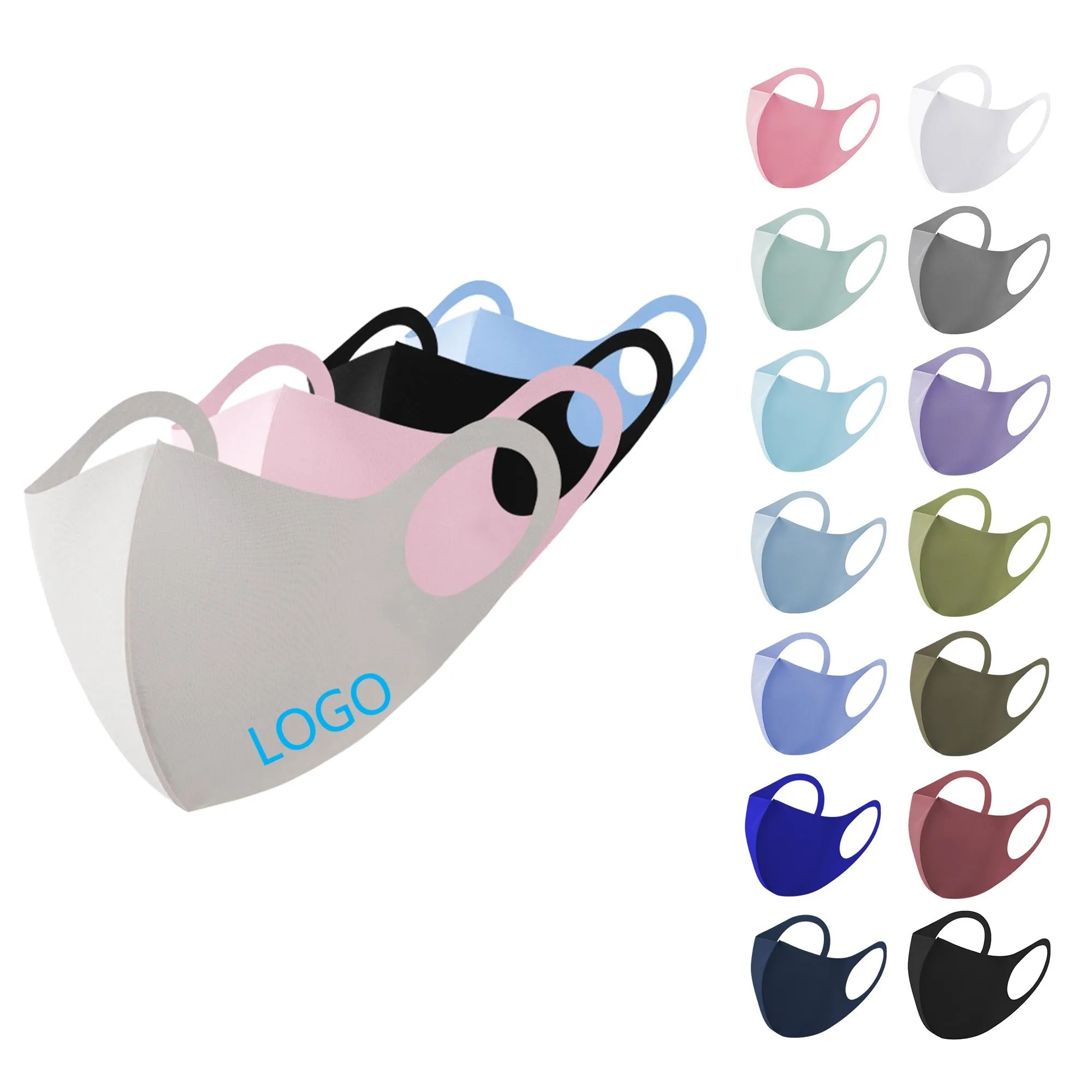 Ice Silk Knitted dust mask MOQ100 4