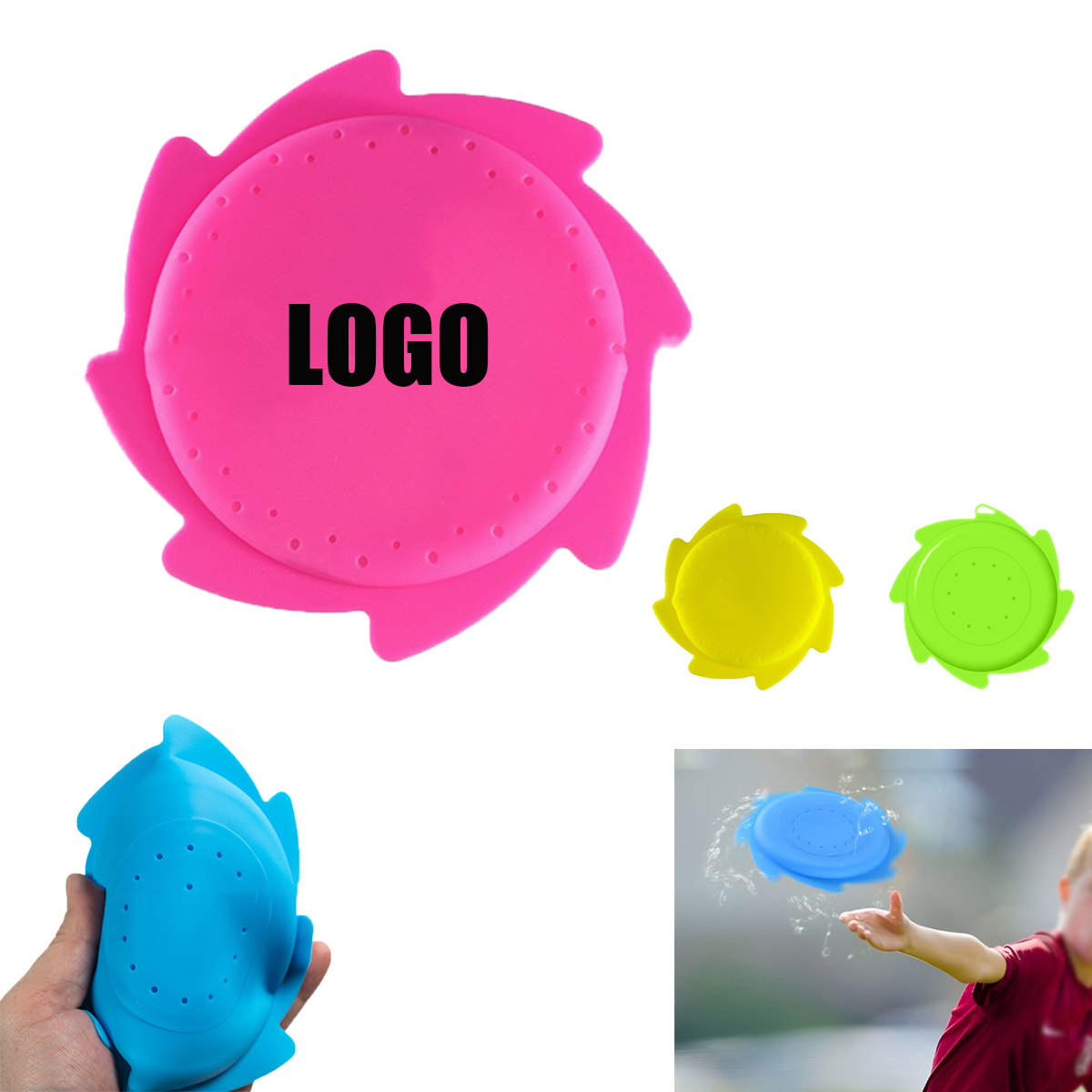 Silicone Hydro Flying Disc 1