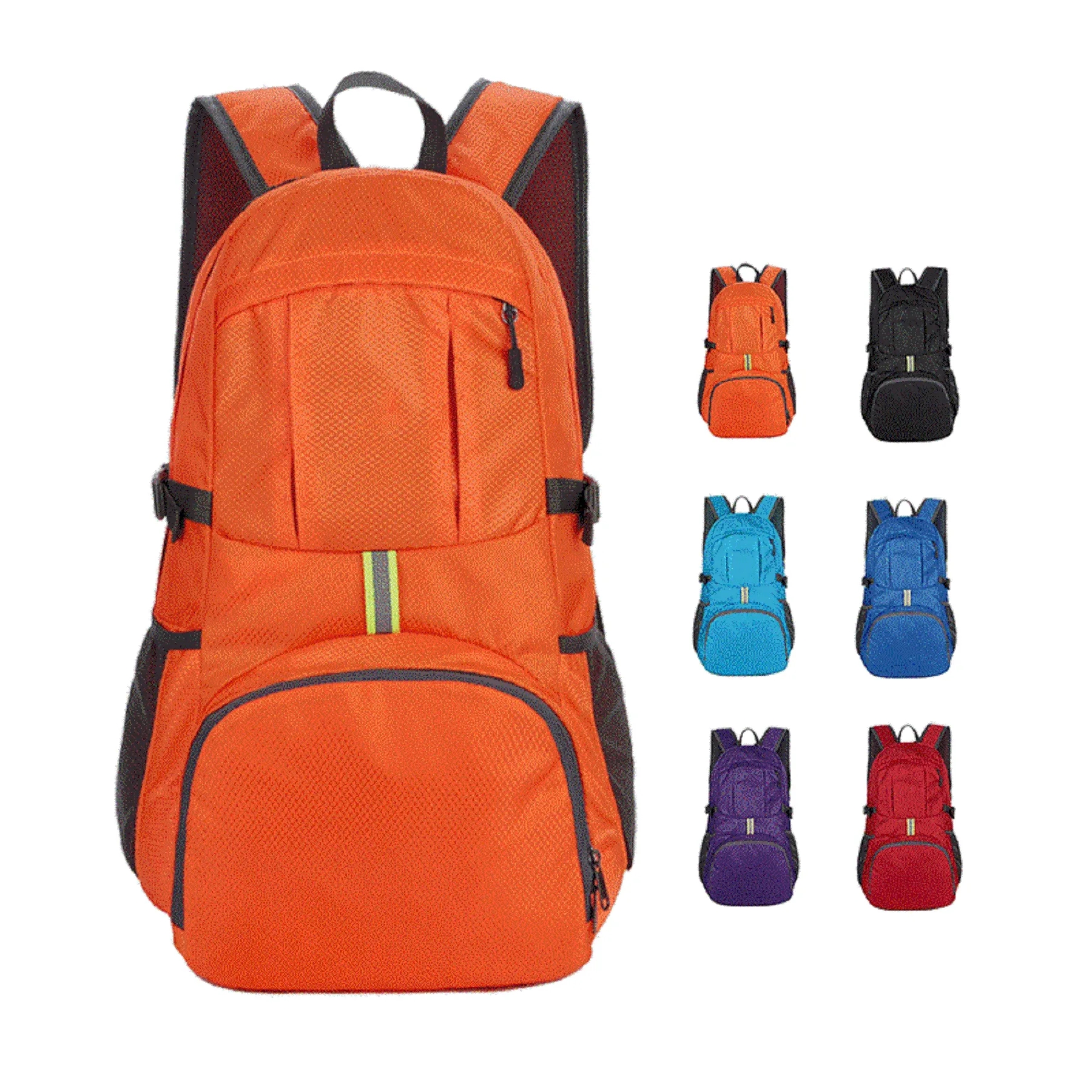 Waterproof Foldable Laptop Backpack with Mesh Pockets 7