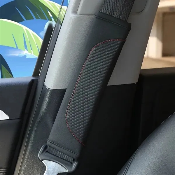 Car Seat Belt Shoulder Pads - Comfortable Cushioned Guards 4