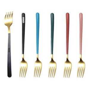 8.26 Inch Dual Color Gold Fork 22