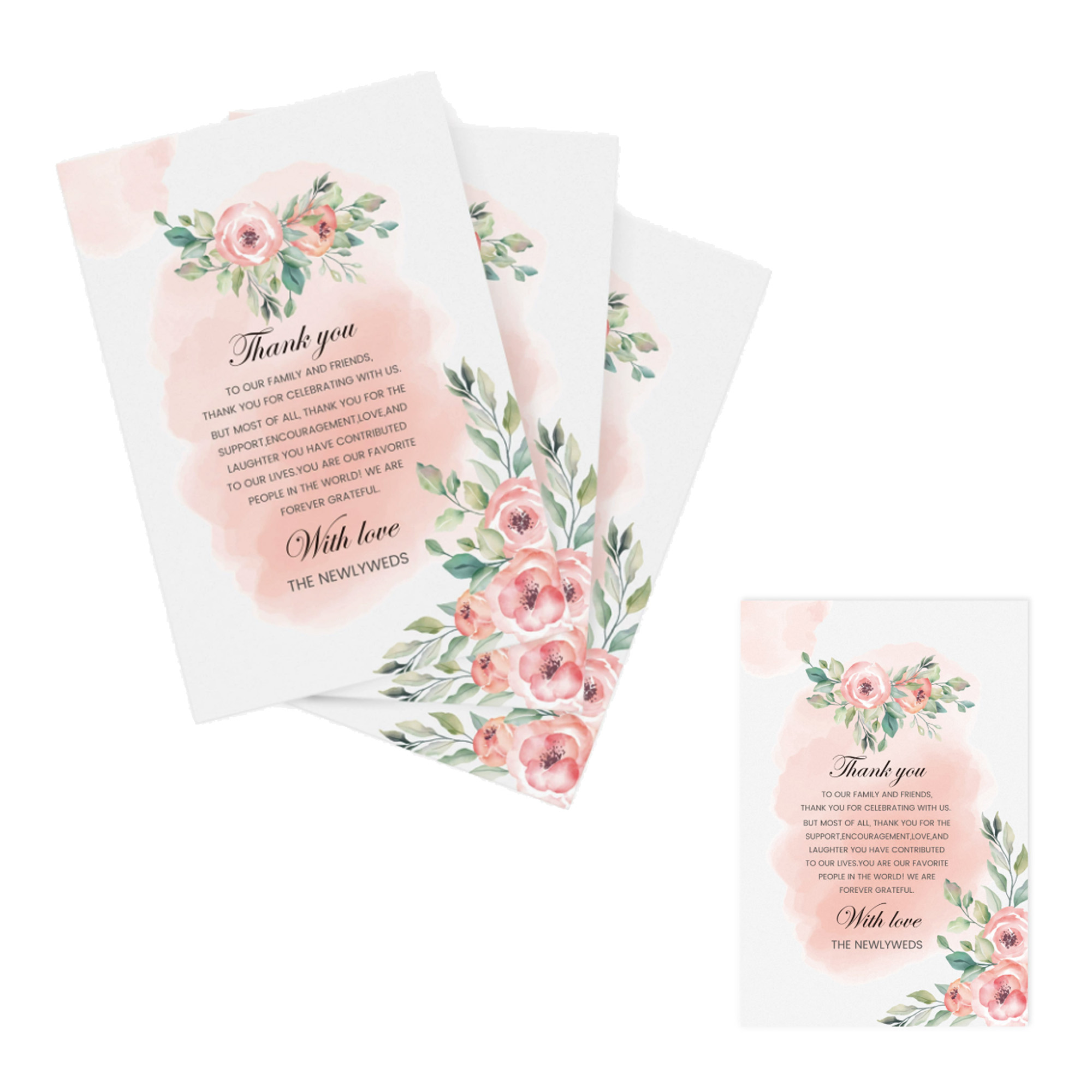 3.94"X5.91" Wedding Invitations Cards 1