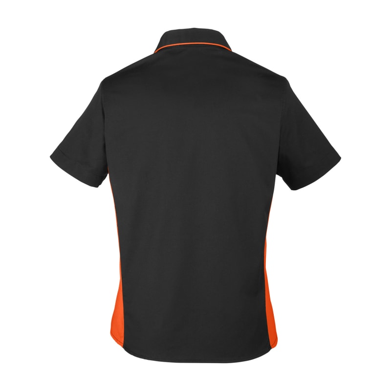 Harriton Ladies' Flash IL Colorblock Short Sleeve Shirt 2