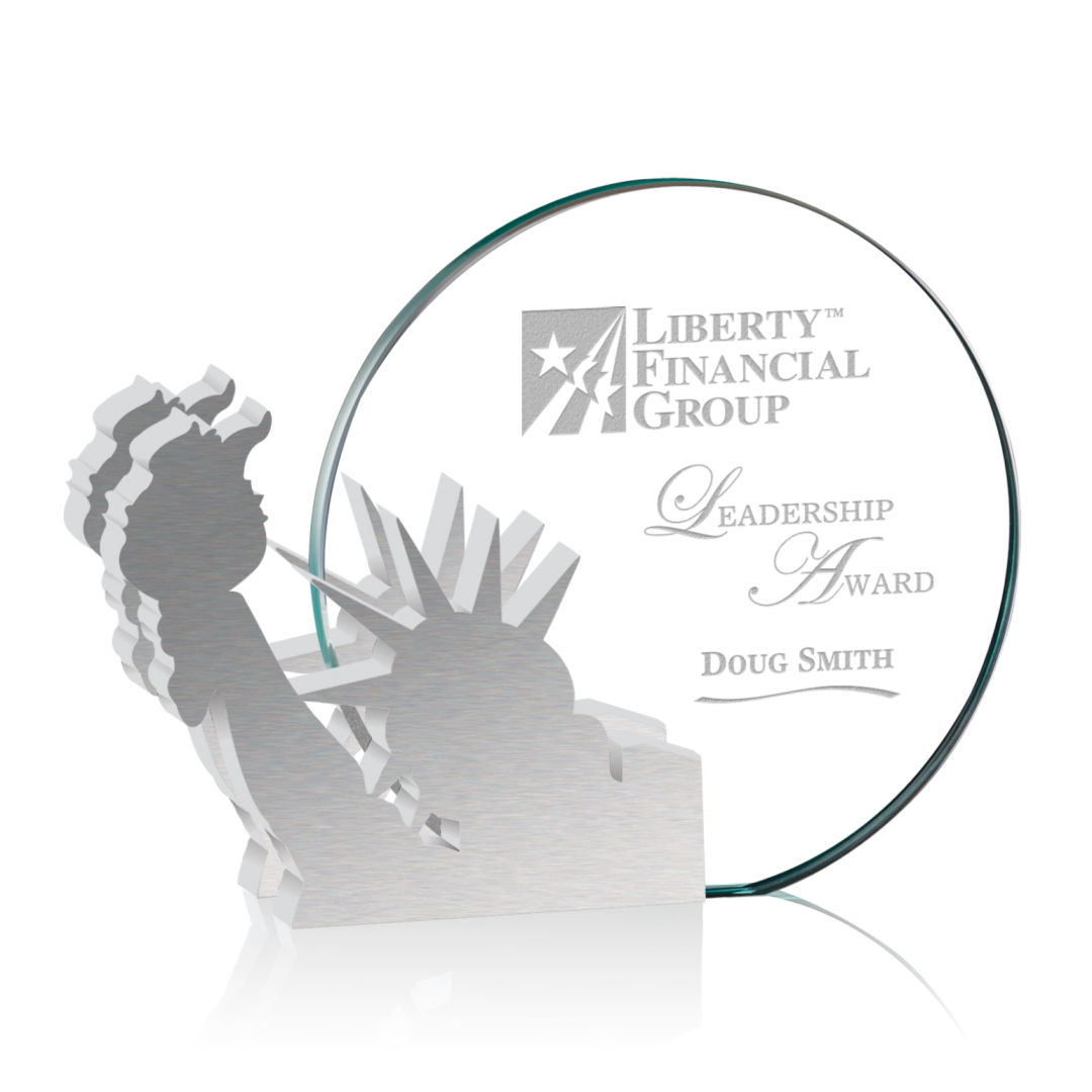 Clement Statue of Liberty Award - Aluminum