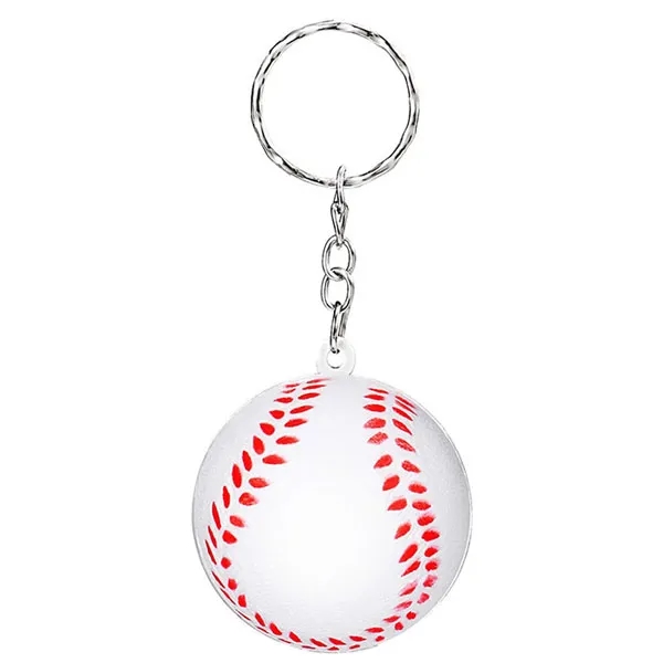 Baseball Stress Reliever Keyrings 2