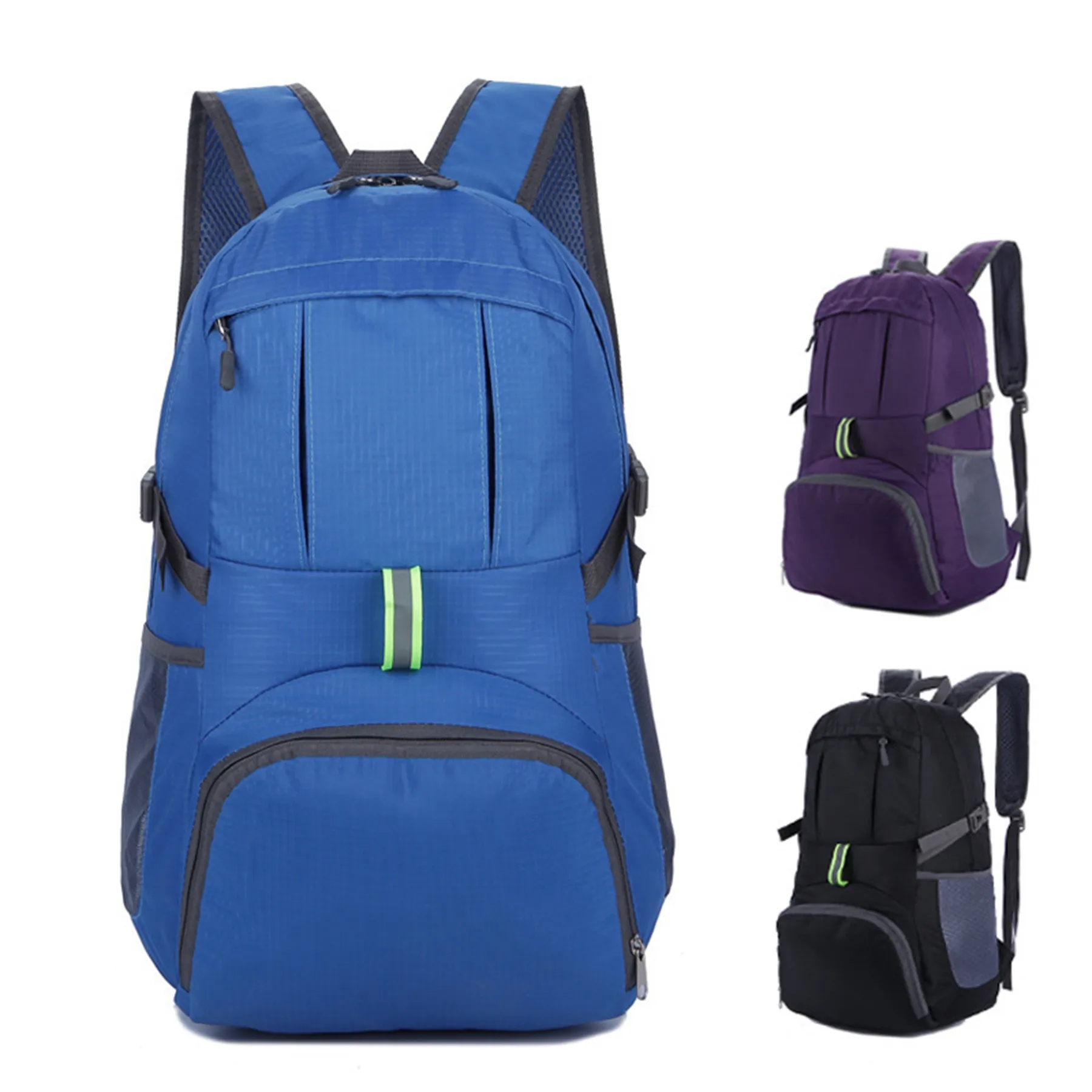 Waterproof Foldable Laptop Backpack with Mesh Pockets 6