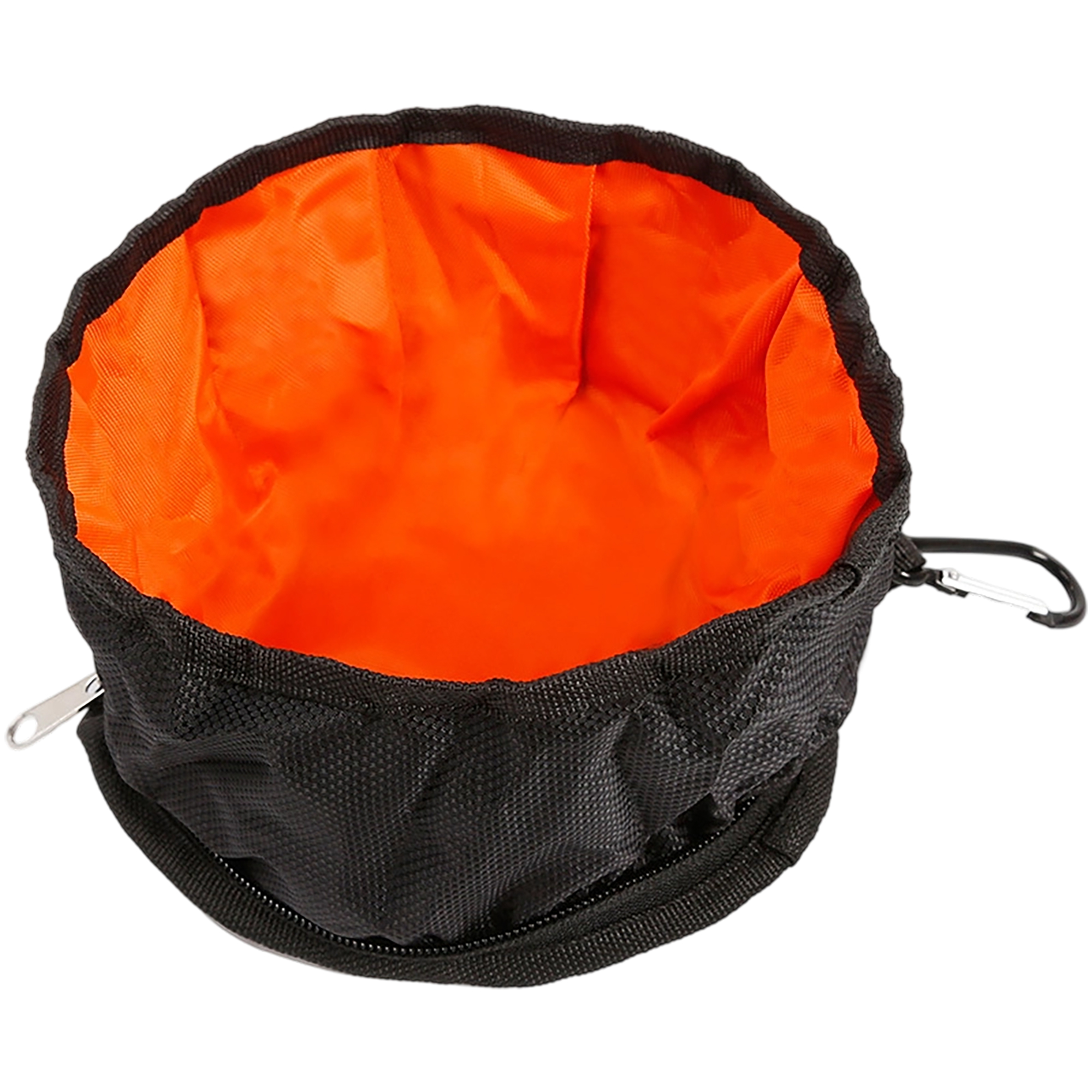 Collapsible Waterproof Pet Bowl Polyester 6.3" x 3.55" 4
