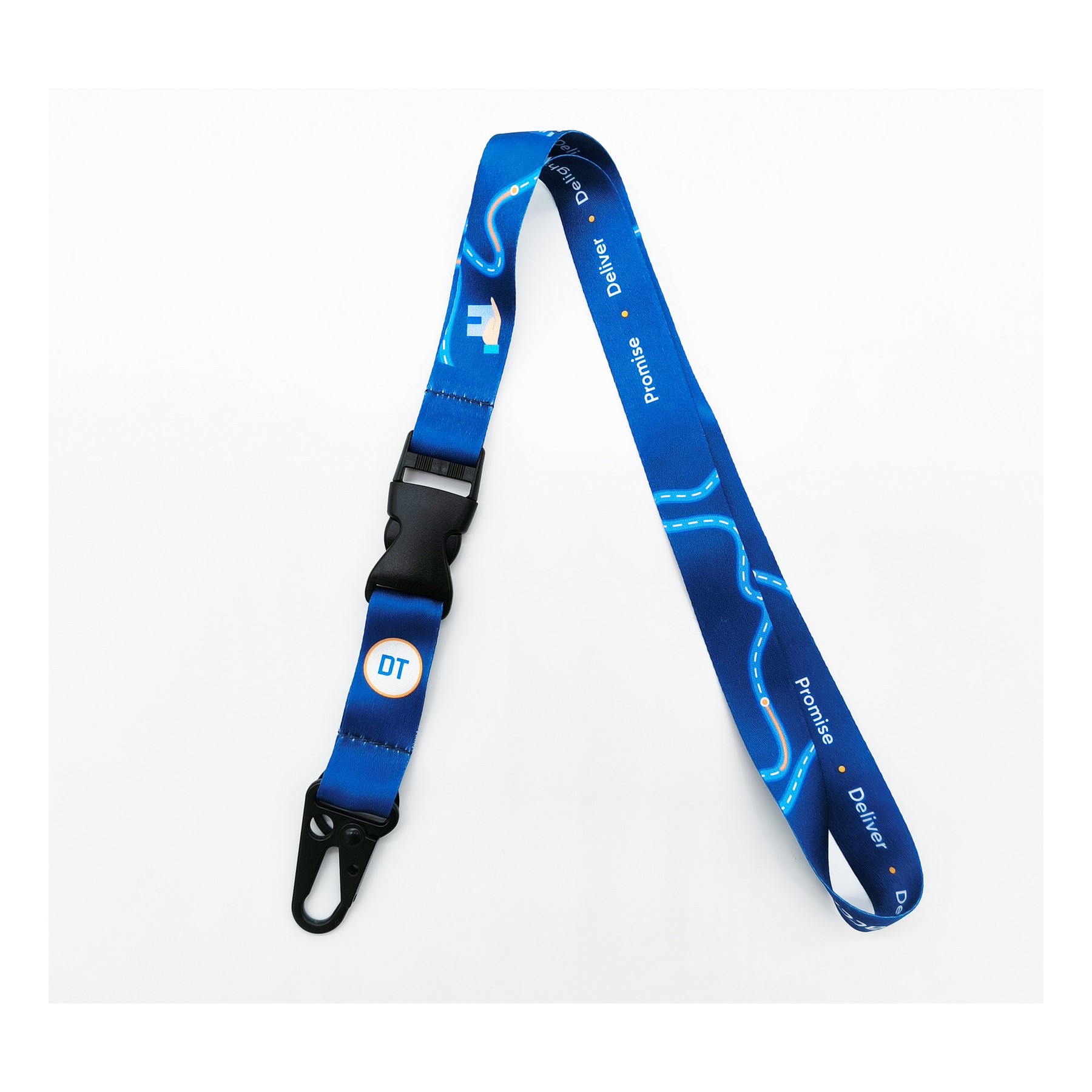 Customized Multi Functional Eagle Beak Buckle Lanyards 5