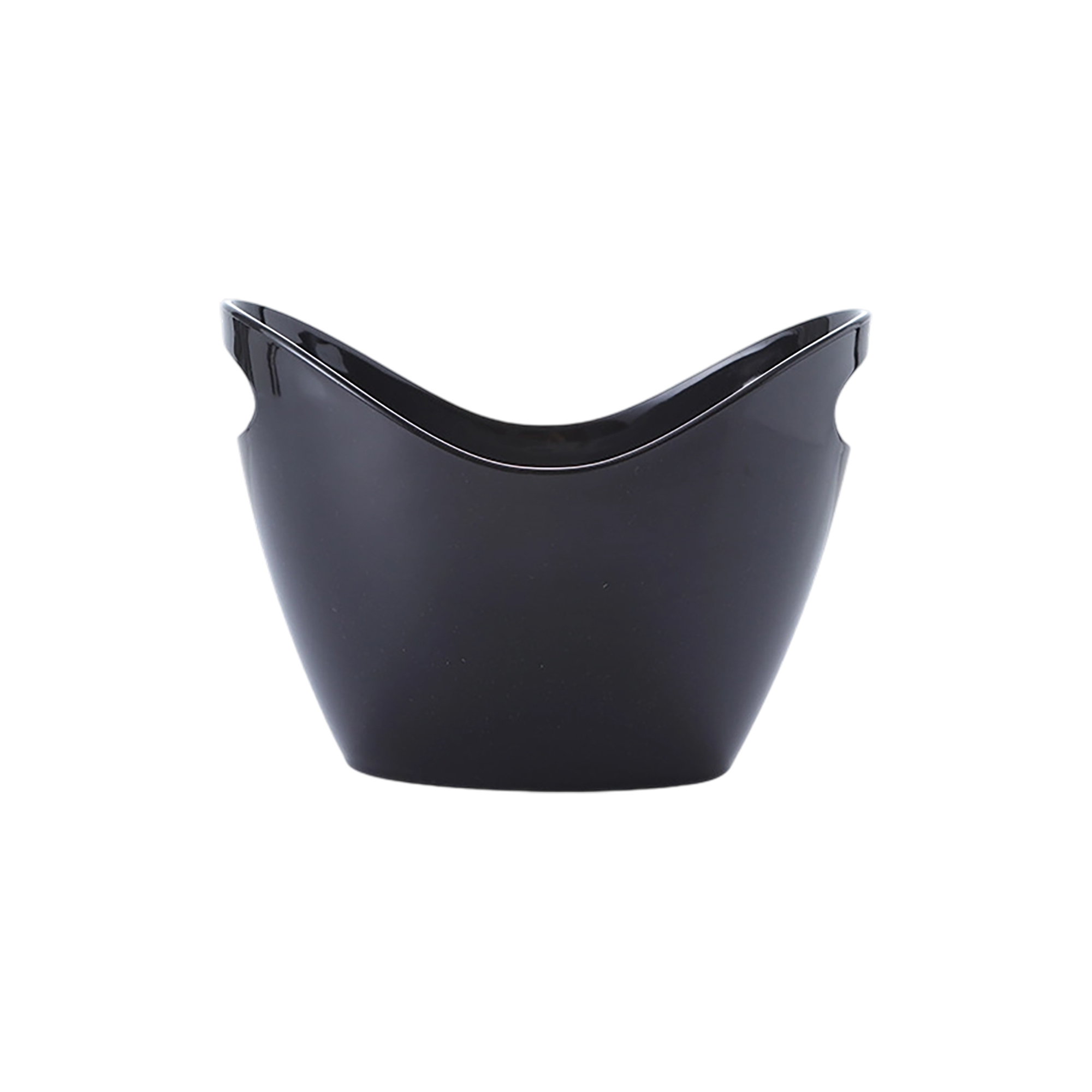 Acrylic Ice Carrier With Cut Out Handle 4 Liter Capacity 2
