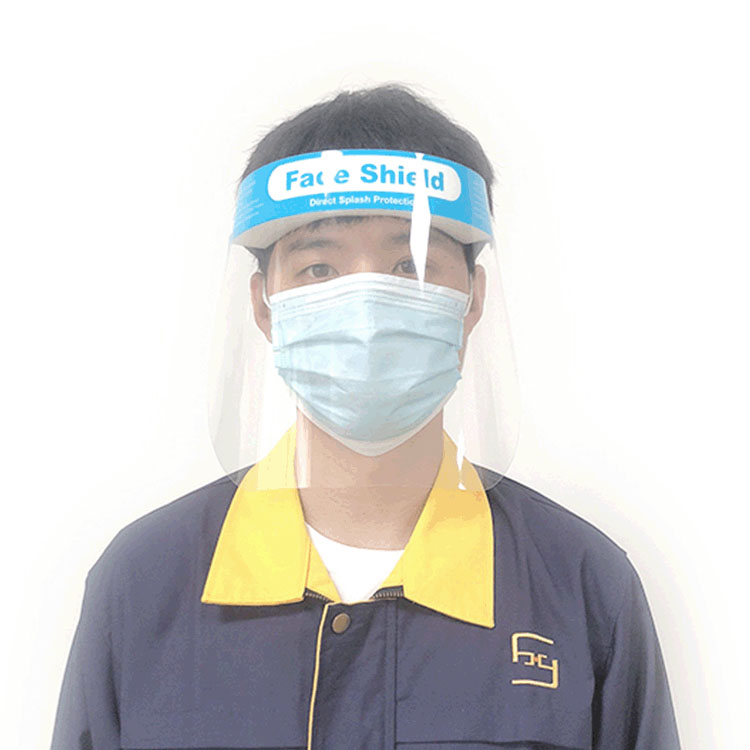 Anti-spit protective face shield 3