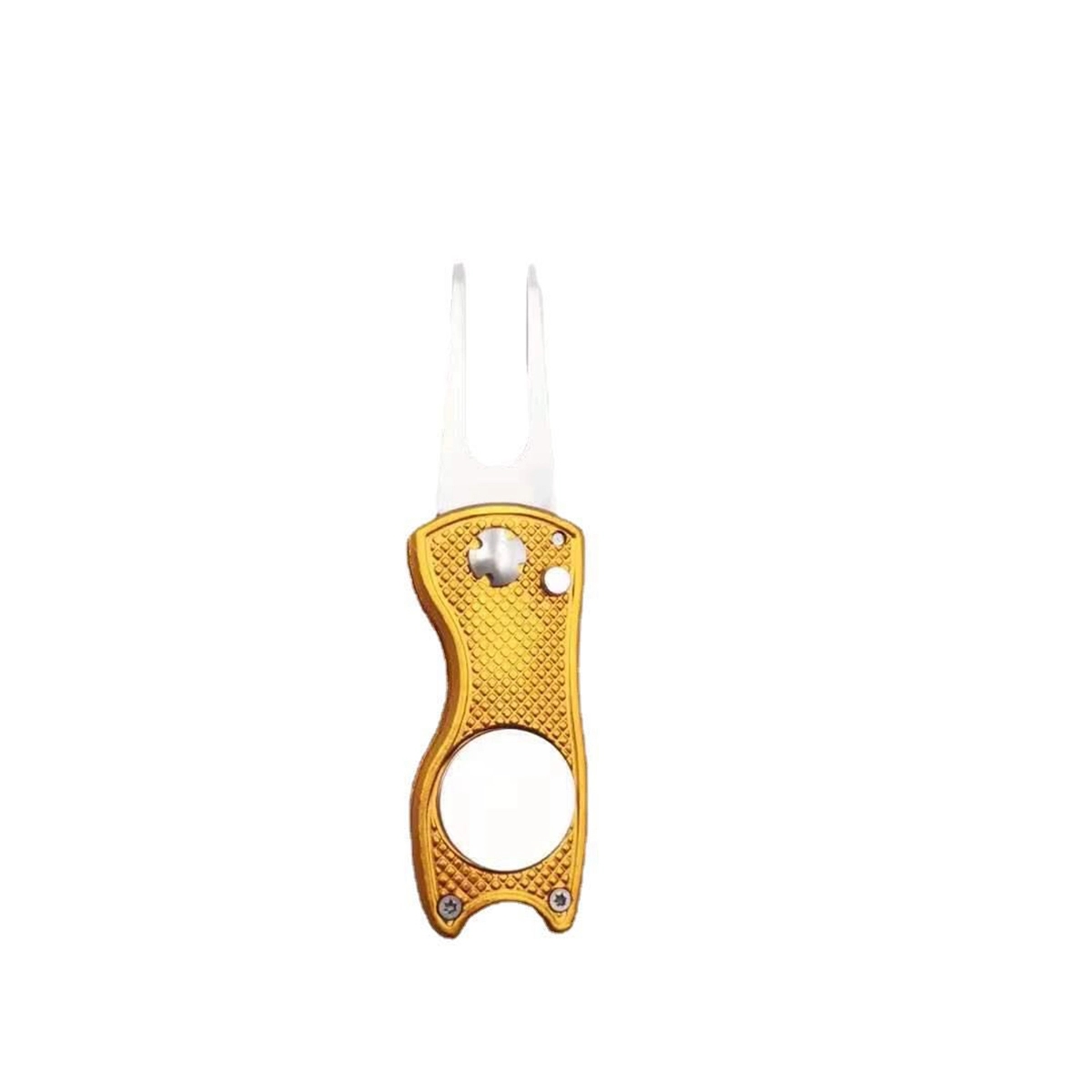 Divot Repair Tool Stainless Steel Foldable Golf 1