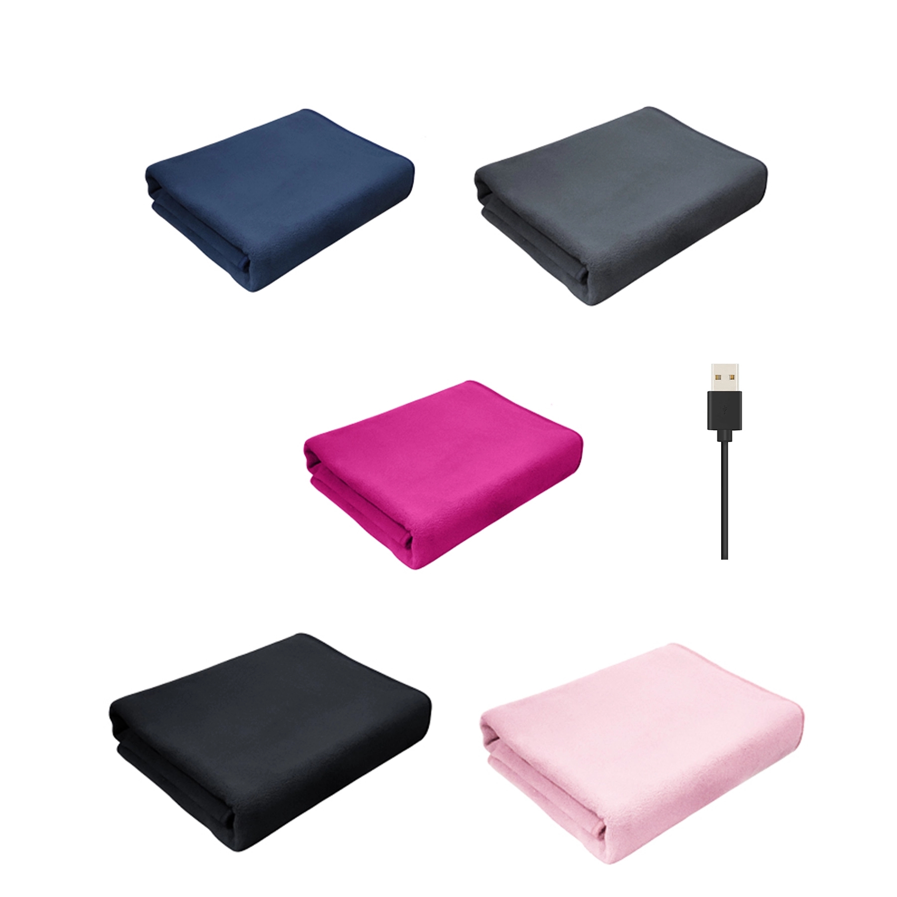 Soft Electric Blanket Heated Throw Poncho Wrap 7