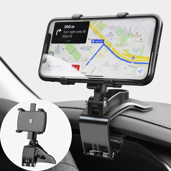 360 Degree Rotation Car Dashboard Phone Holder 1