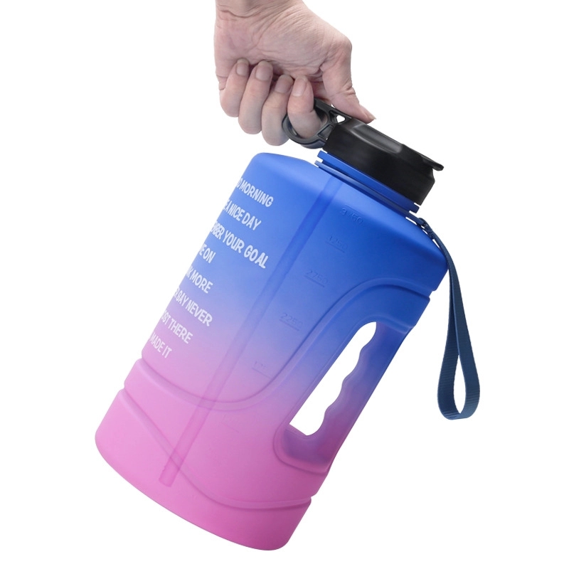 Custom 1 Gallon Water Bottle With Time Marker 5