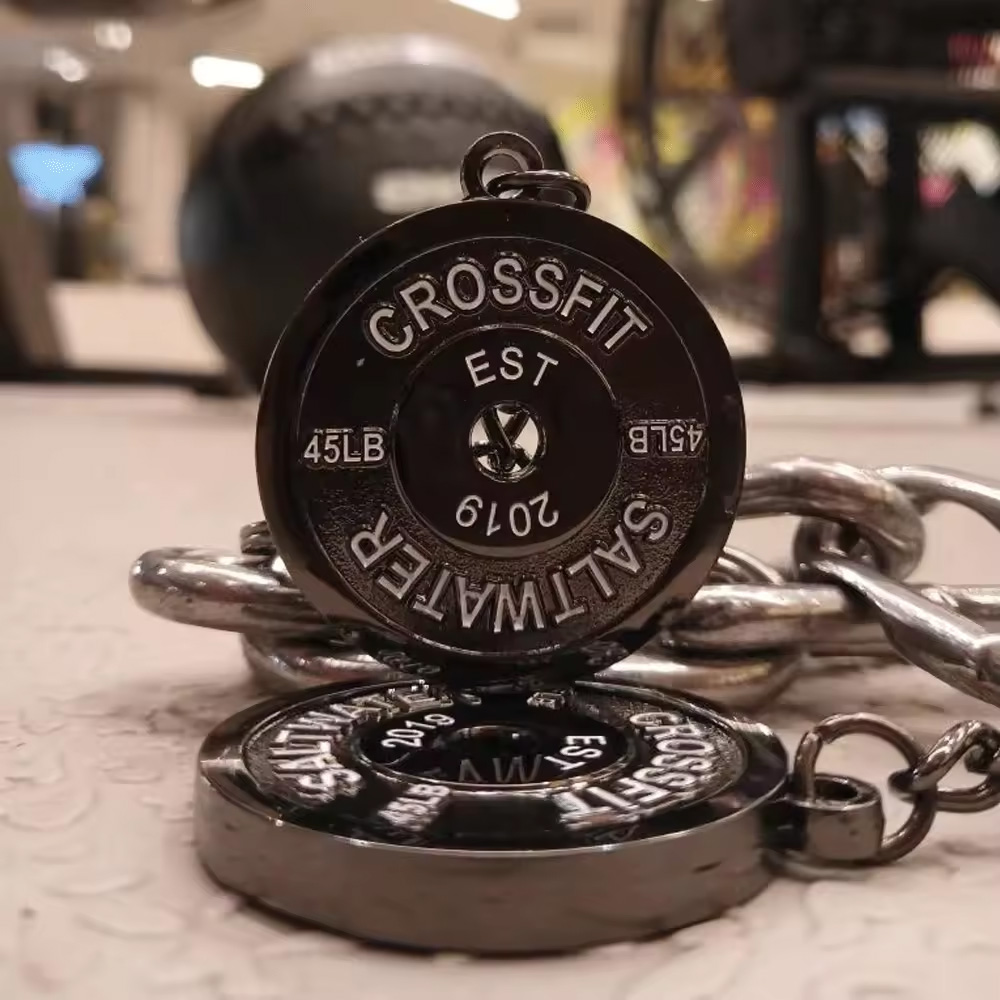 Gym Custom Keychain Charm 3