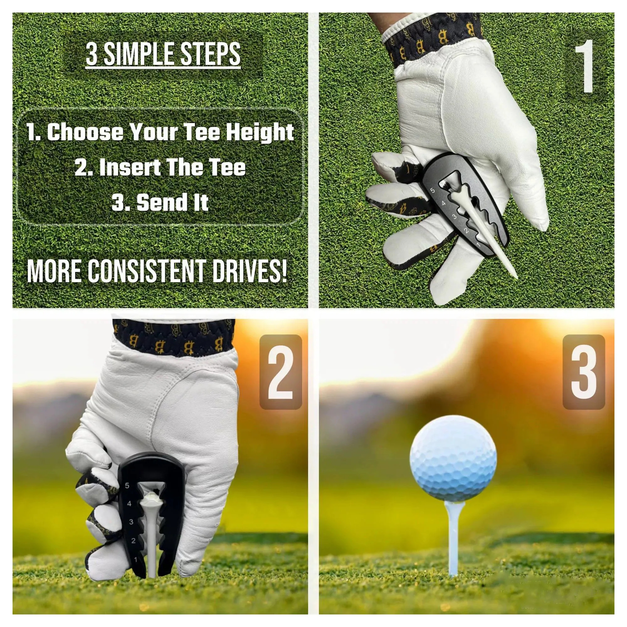 Golf Tee Height Tool 4