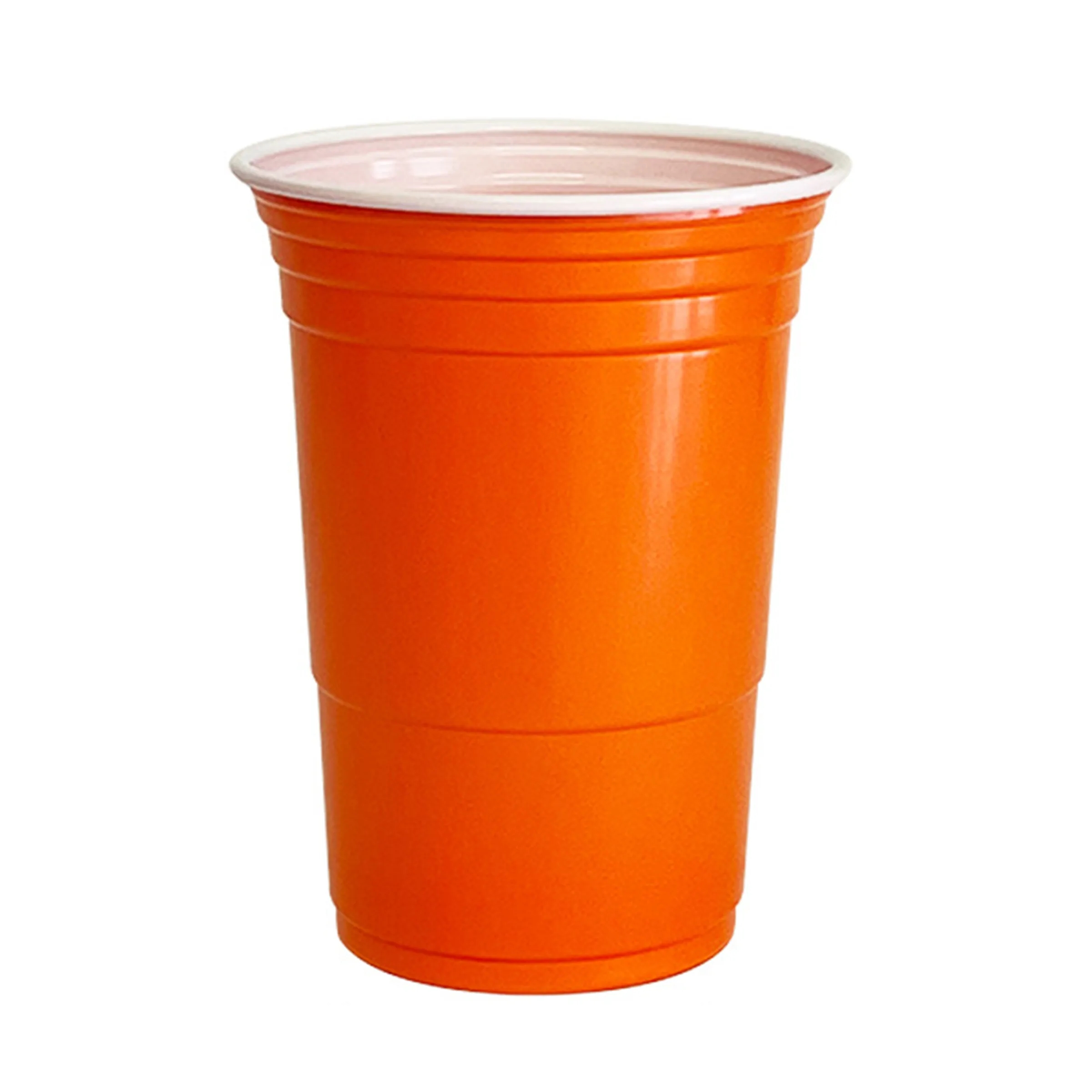 Polypropylene 10 Pack 16oz Colorful Plastic Cup 6