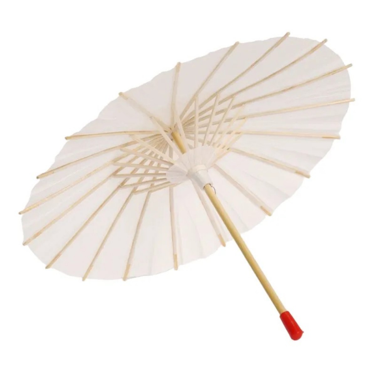 20.5 Inch Decorative Umbrella with Silkscreen Area 3