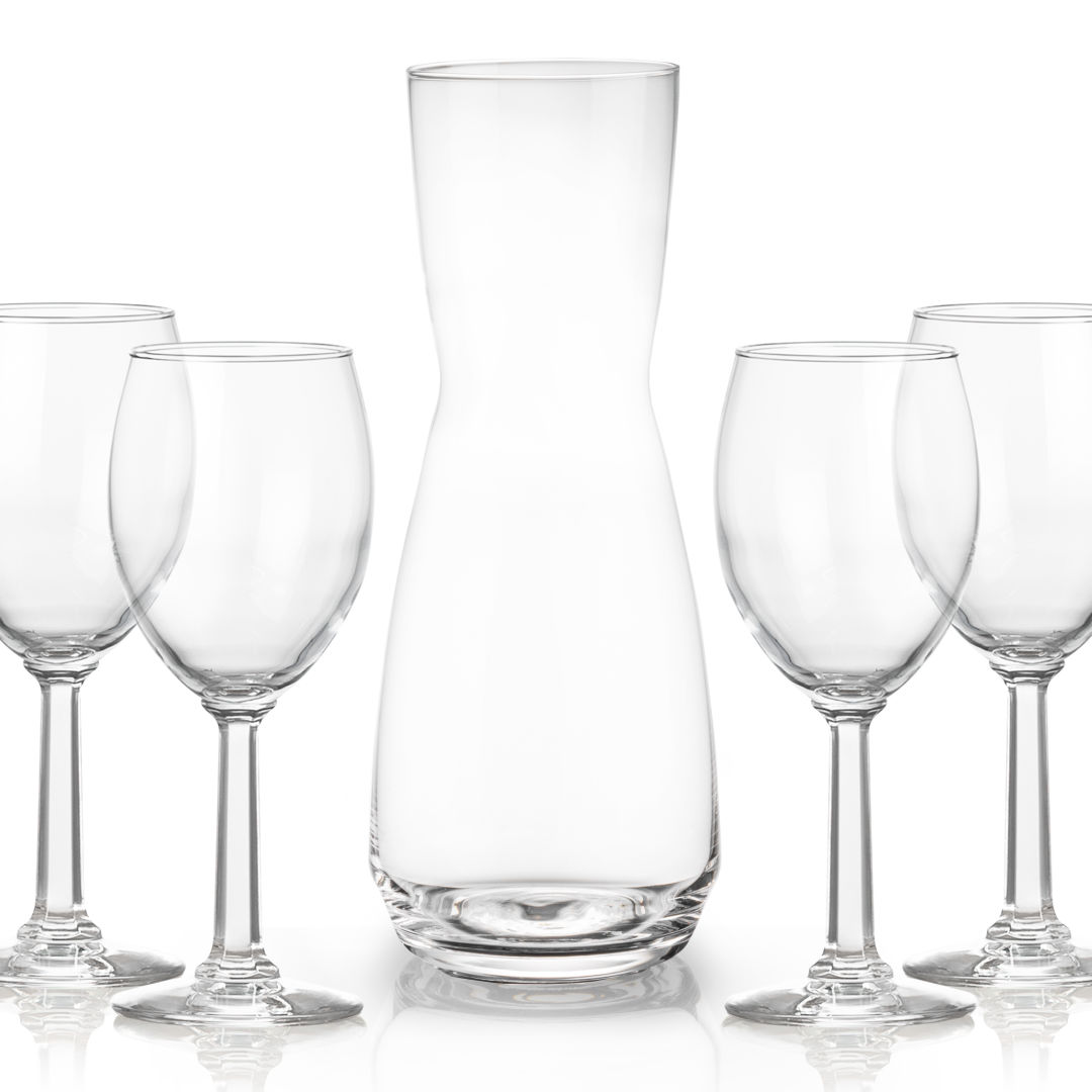 Mason Carafe & Fairview Wine Set 5