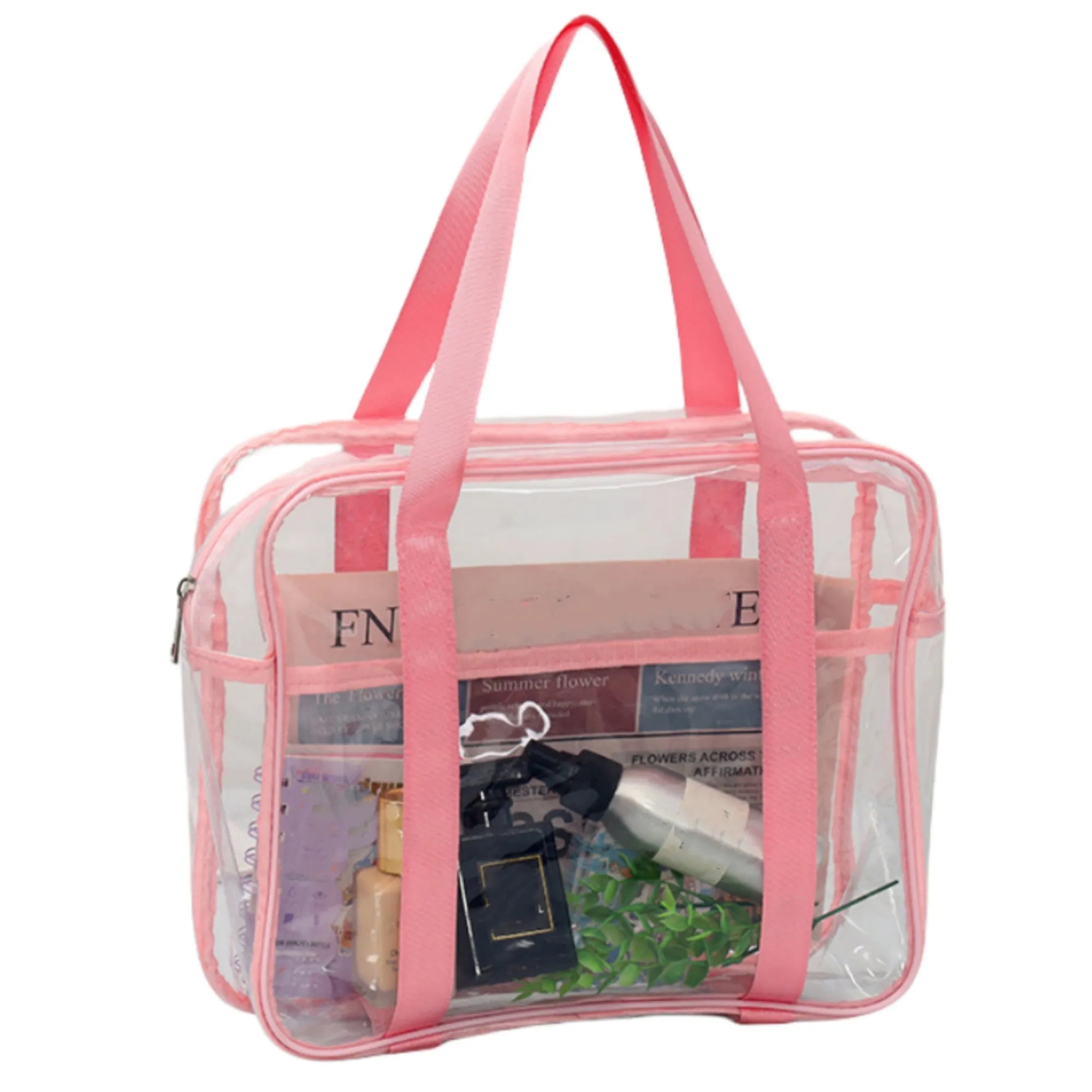 PVC Toiletry Transparent Tote Bag 1
