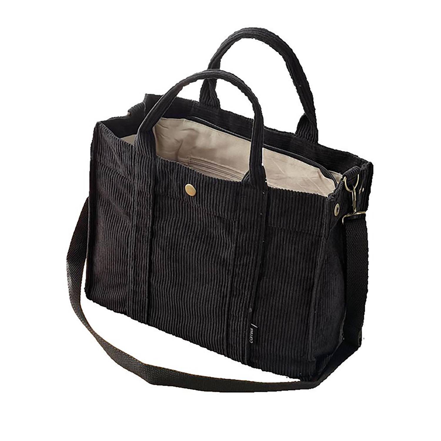 Thickened corduroy handbag 5