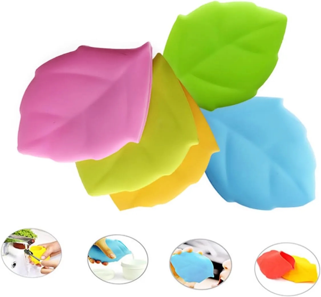 Portable Silicone Leaf-shaped Drinking Cup 8