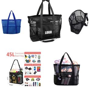 Mesh Tote Bags For Beach 2