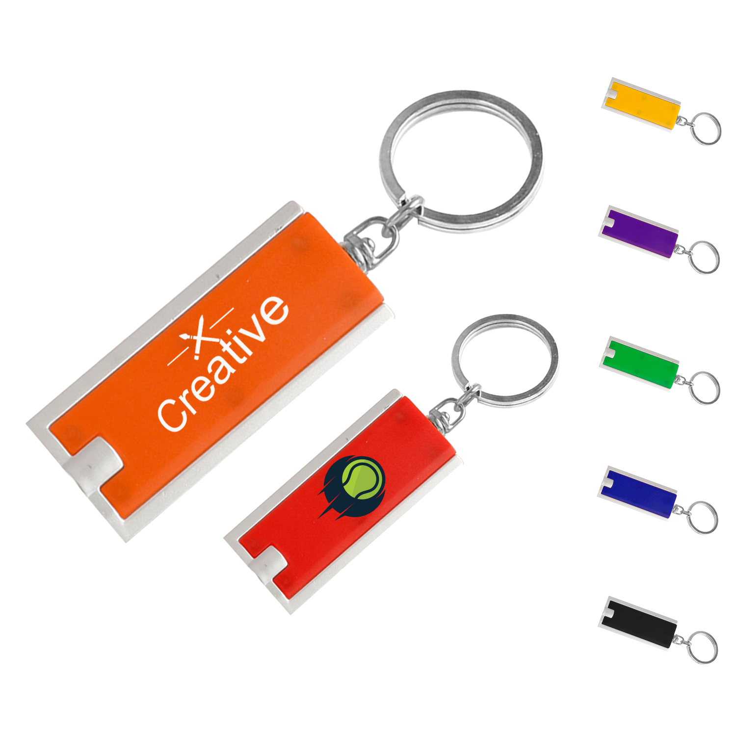 Home Keychains With Rectangle Light 1