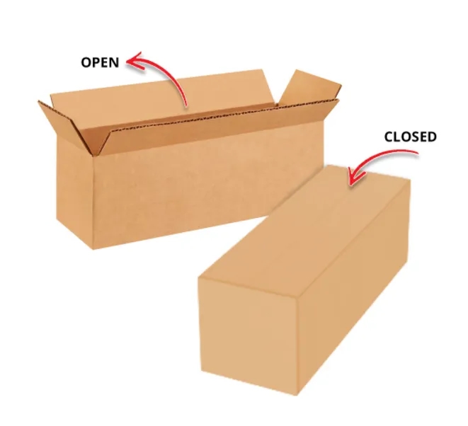 Long Boxes - Brown (Plain) 2