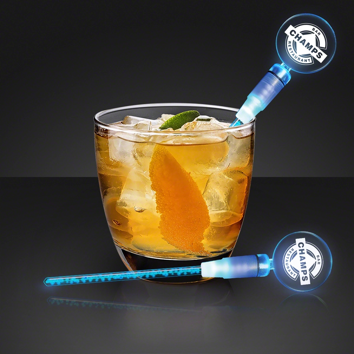 Deluxe Dual LED Cocktail Stirrer 18