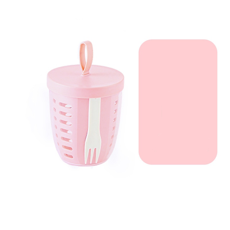 Customized double-layer draining fruit cup 7