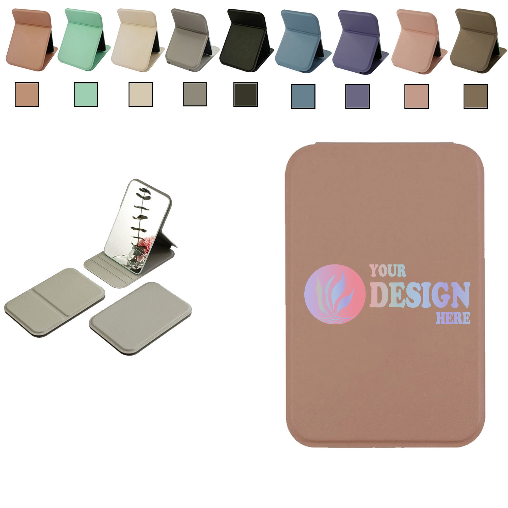 Leather Cosmetic Mirror 3