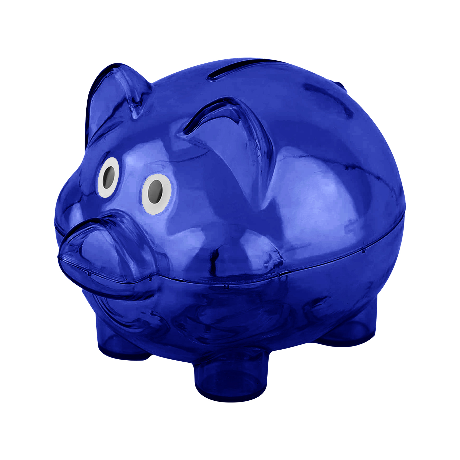 Clear Plastic Piggy Bank 6