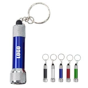 Compact LED Flashlight With Elastic Band And Key Clip Twist Activation 13