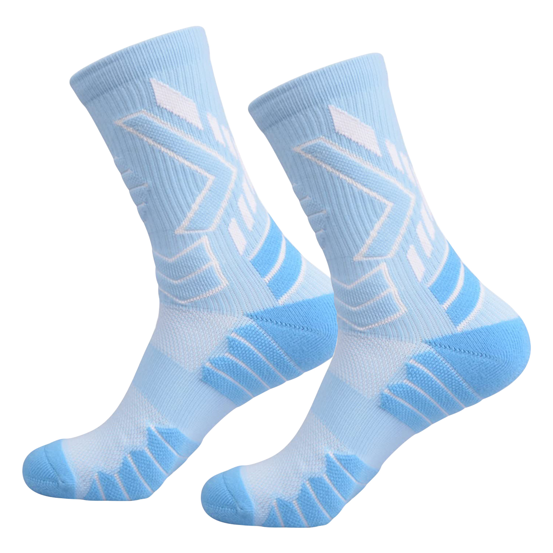 Custom Full-Color Jacquard Mid-Calf Sports Socks 16