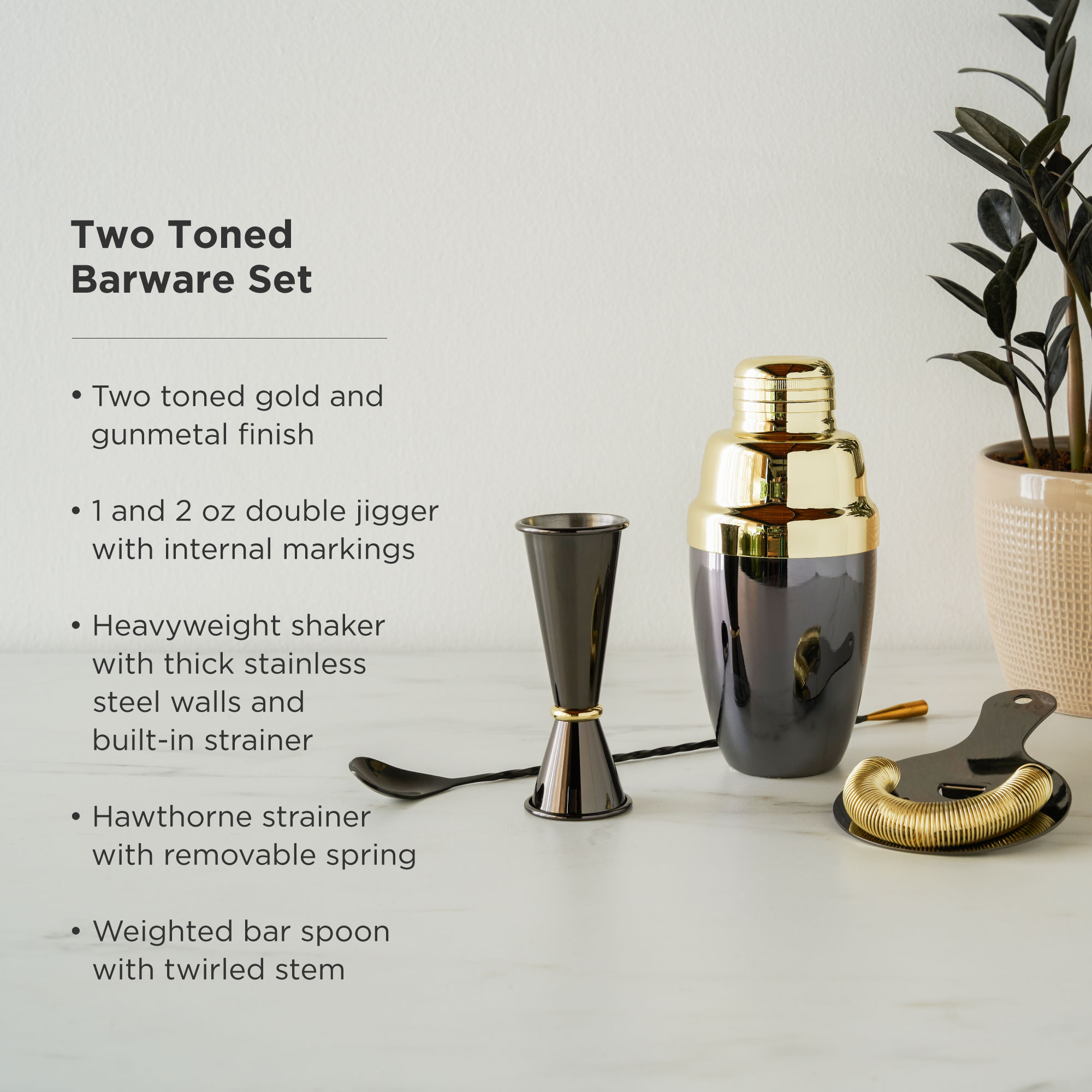 Viski® Mixologist Barware Set 5